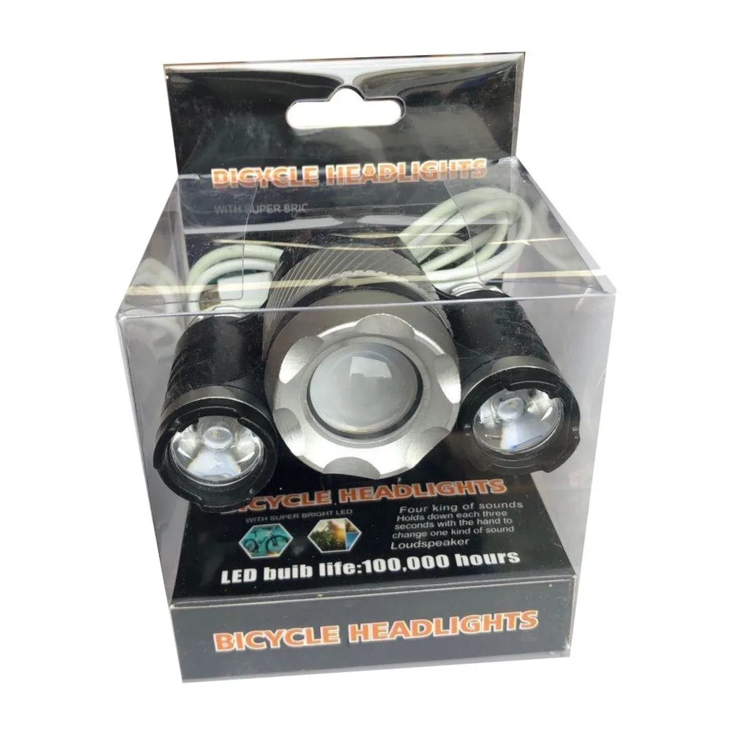 Luz Delantera LED Bicicleta Recargable-4