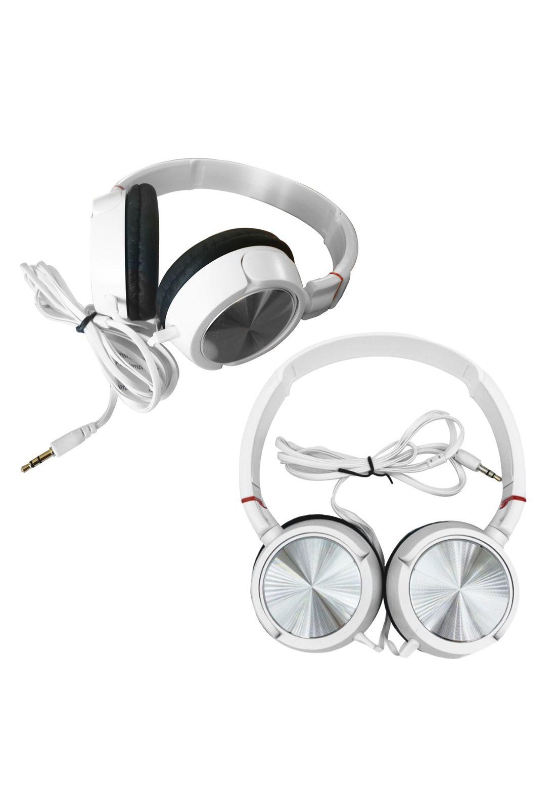 Audífono Plus Extra Bass Blanco Cable-2