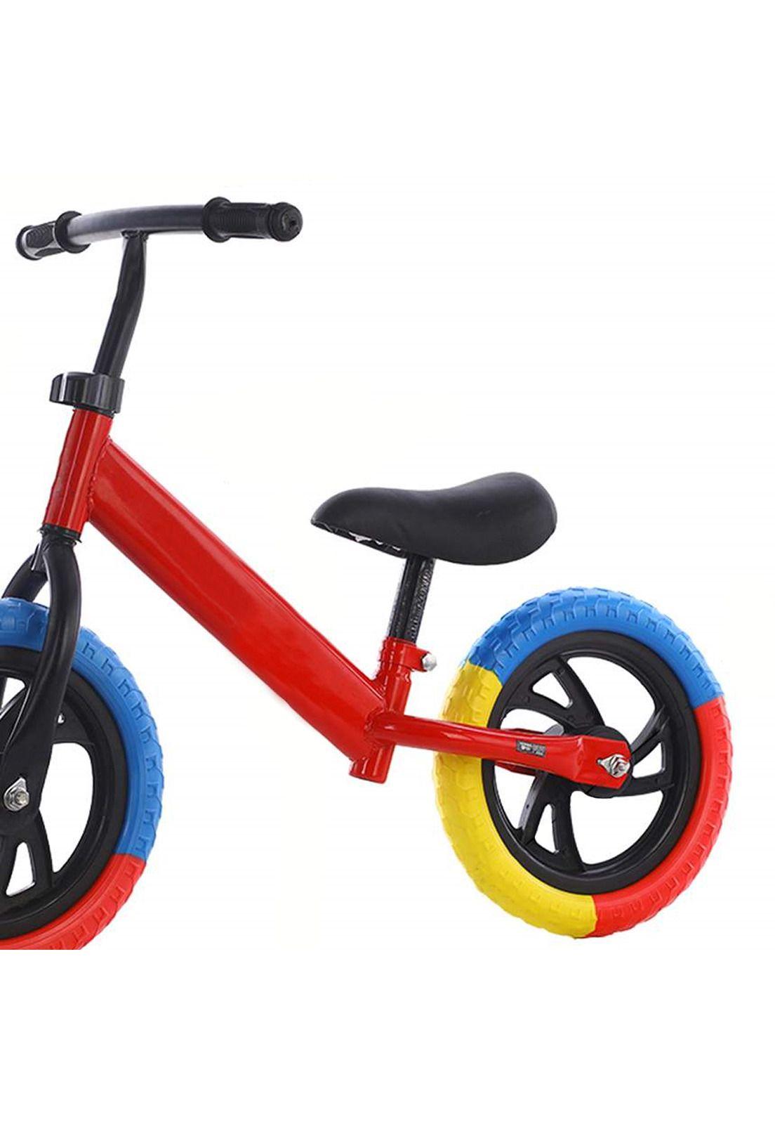 Bicicleta Equilibrio Sin Pedales Infantil Aprendizaje Roja-2