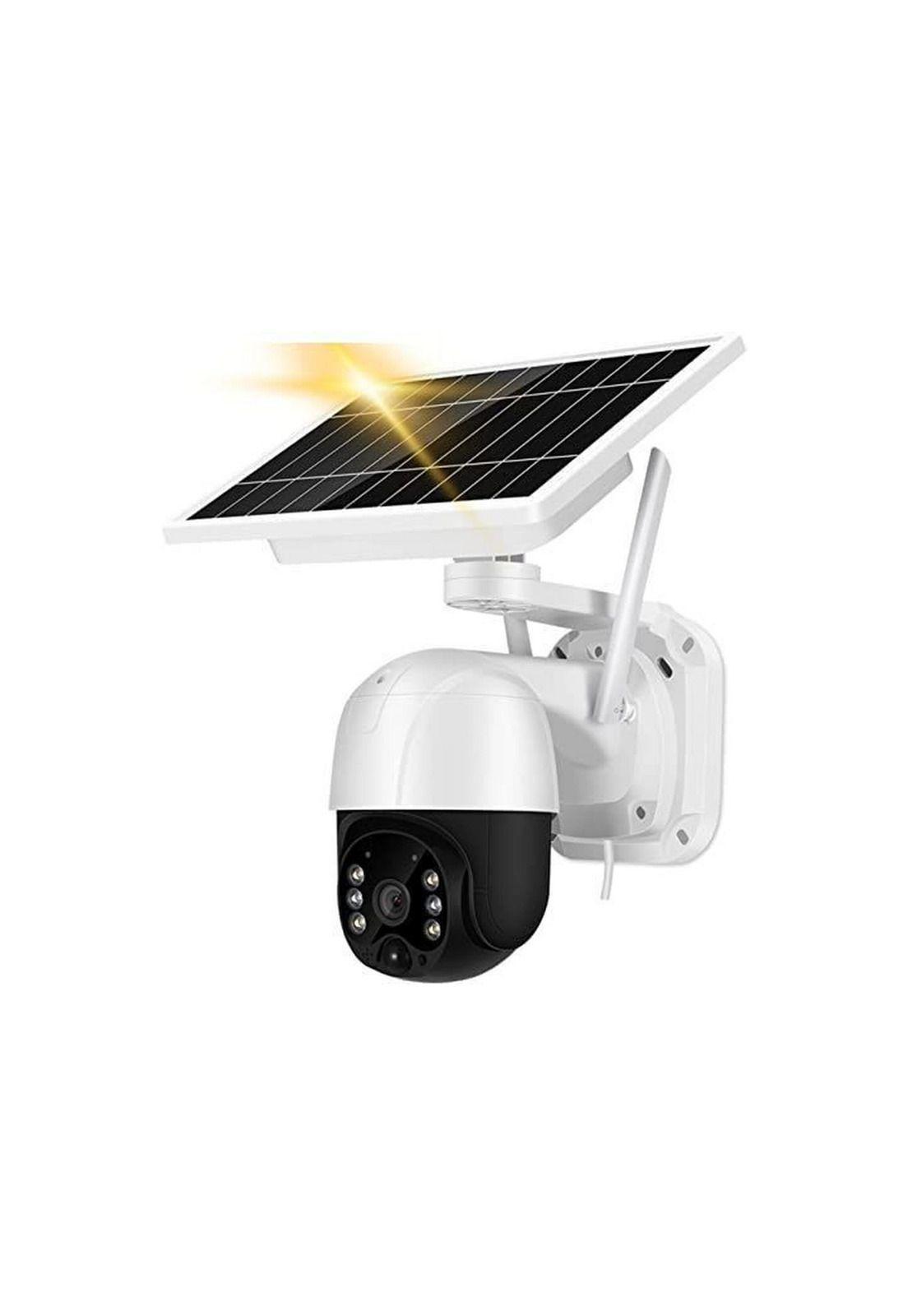 Cámara Seguridad Panel Solar IP WIFI FullHD Visión Nocturna Sensor Movimiento-2