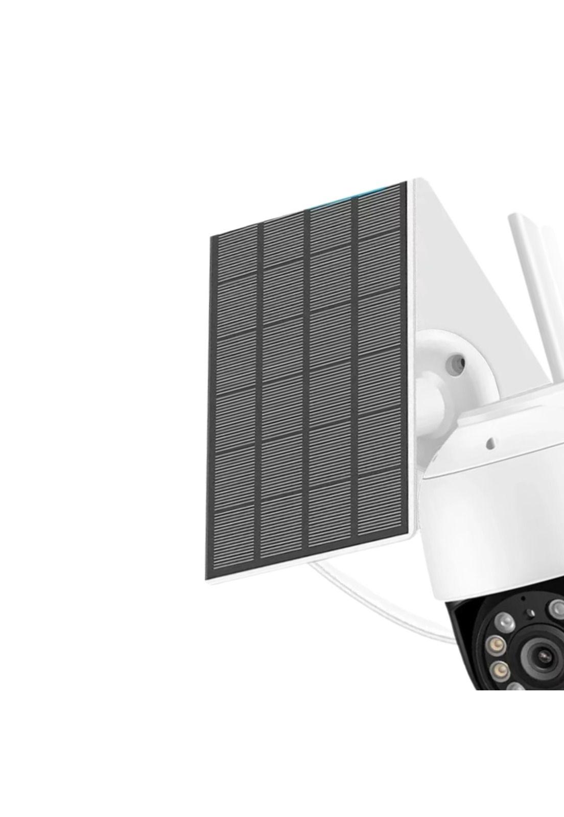 Cámara Seguridad Panel Solar IP WIFI FullHD Visión Nocturna Sensor Movimiento-3