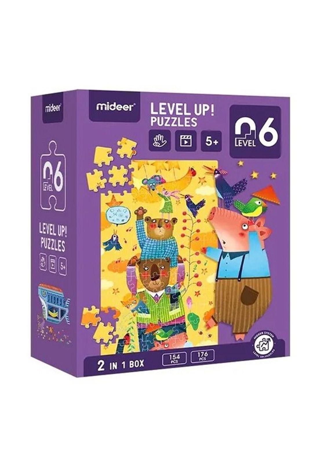 Puzzle Rompecabezas Infantil 2 en 1 Nivel 6 Ositos-0