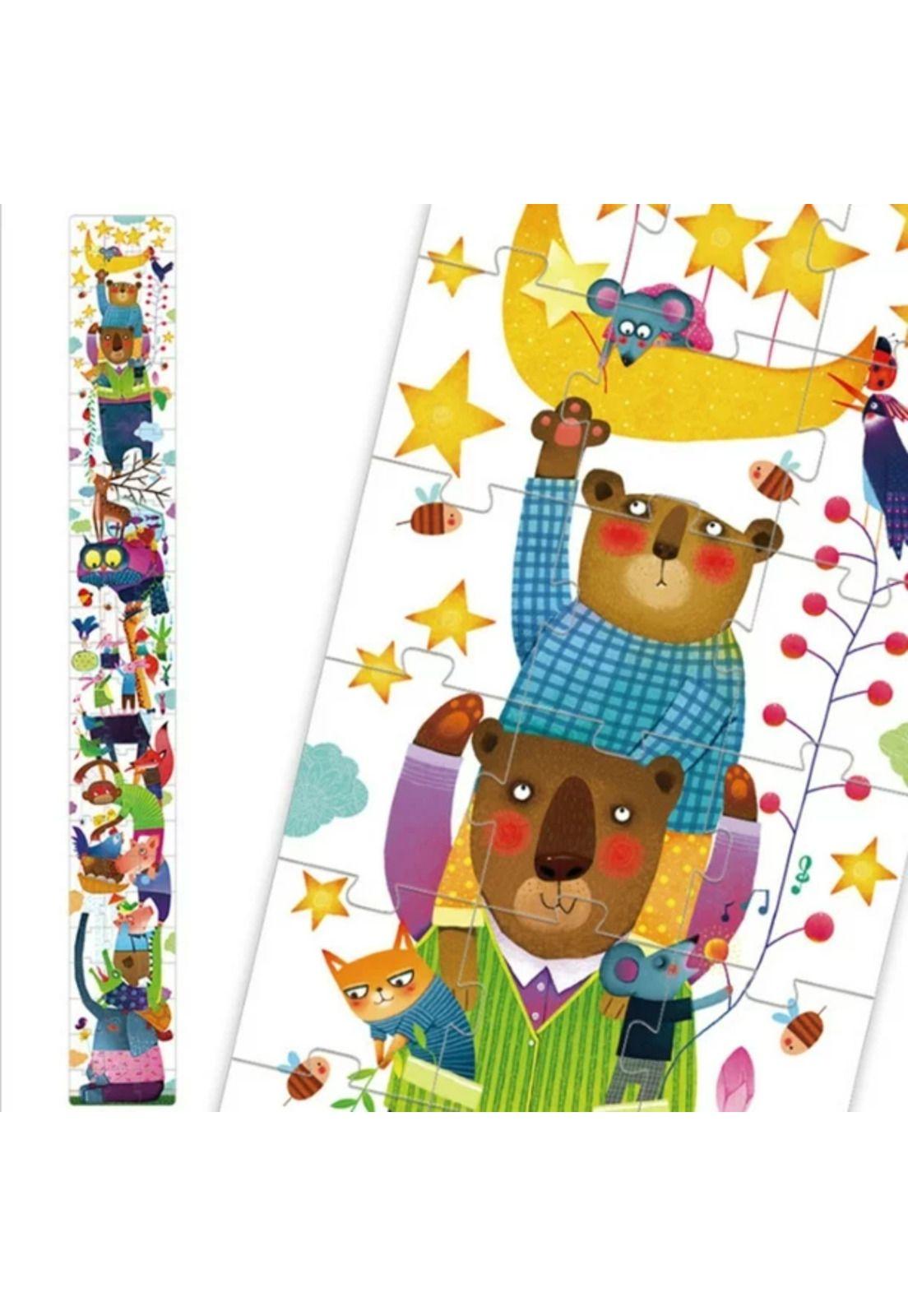 Puzzle Rompecabezas Infantil 2 en 1 Nivel 6 Ositos-4