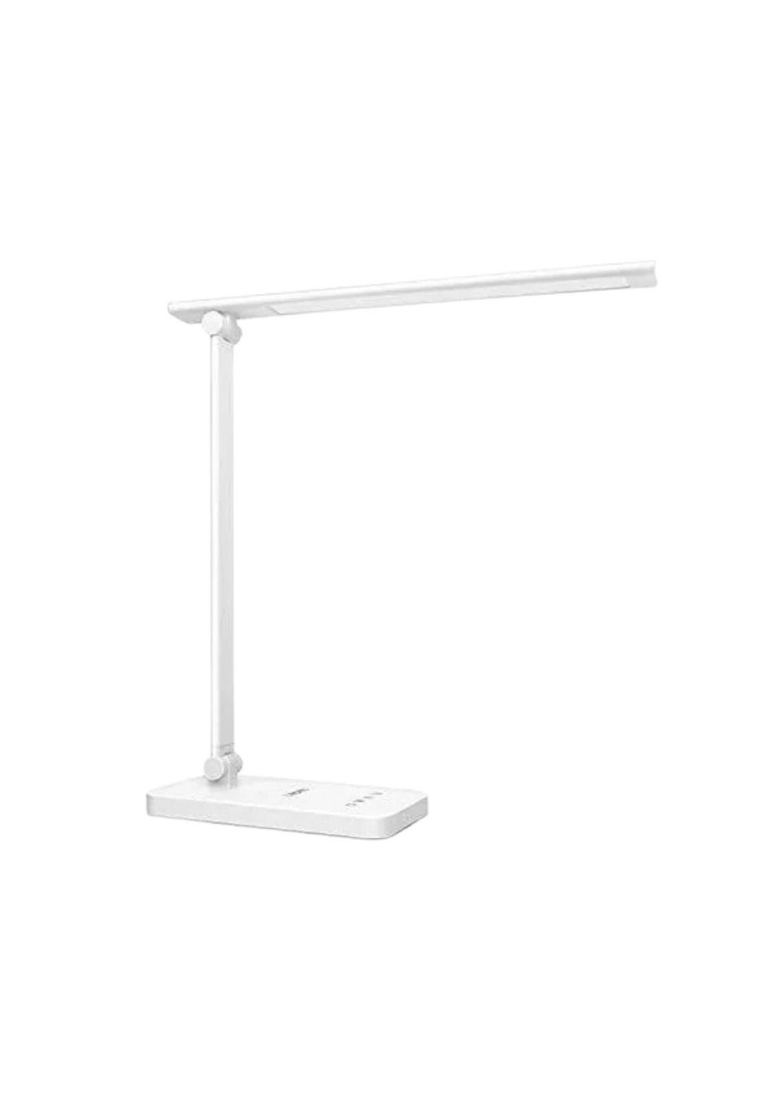 Lámpara Cargador Táctil LED Escritorio Plegable 29x33x17 CM Blanco-0