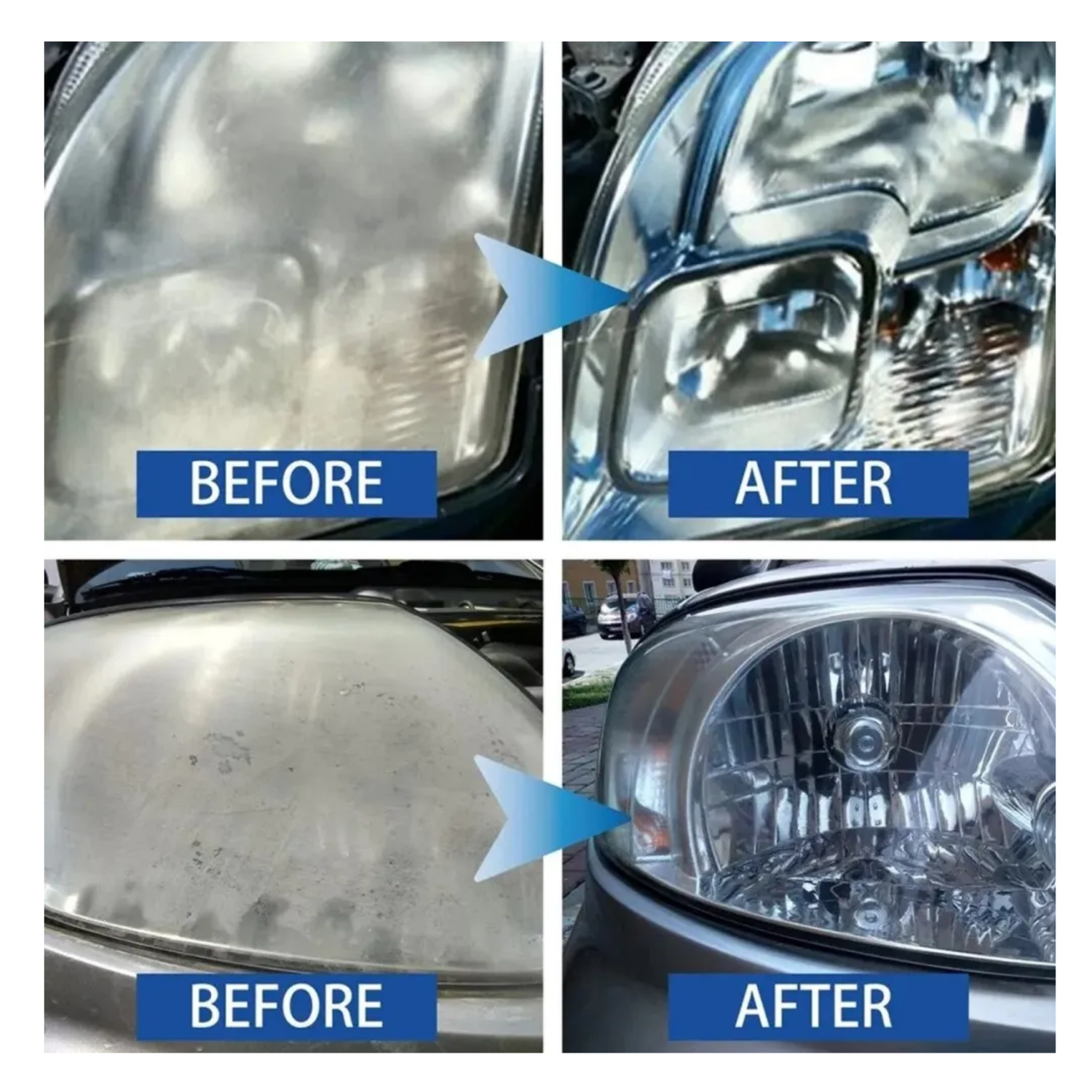 Pulidor Faros Auto Limpieza Reparación Rayones-4