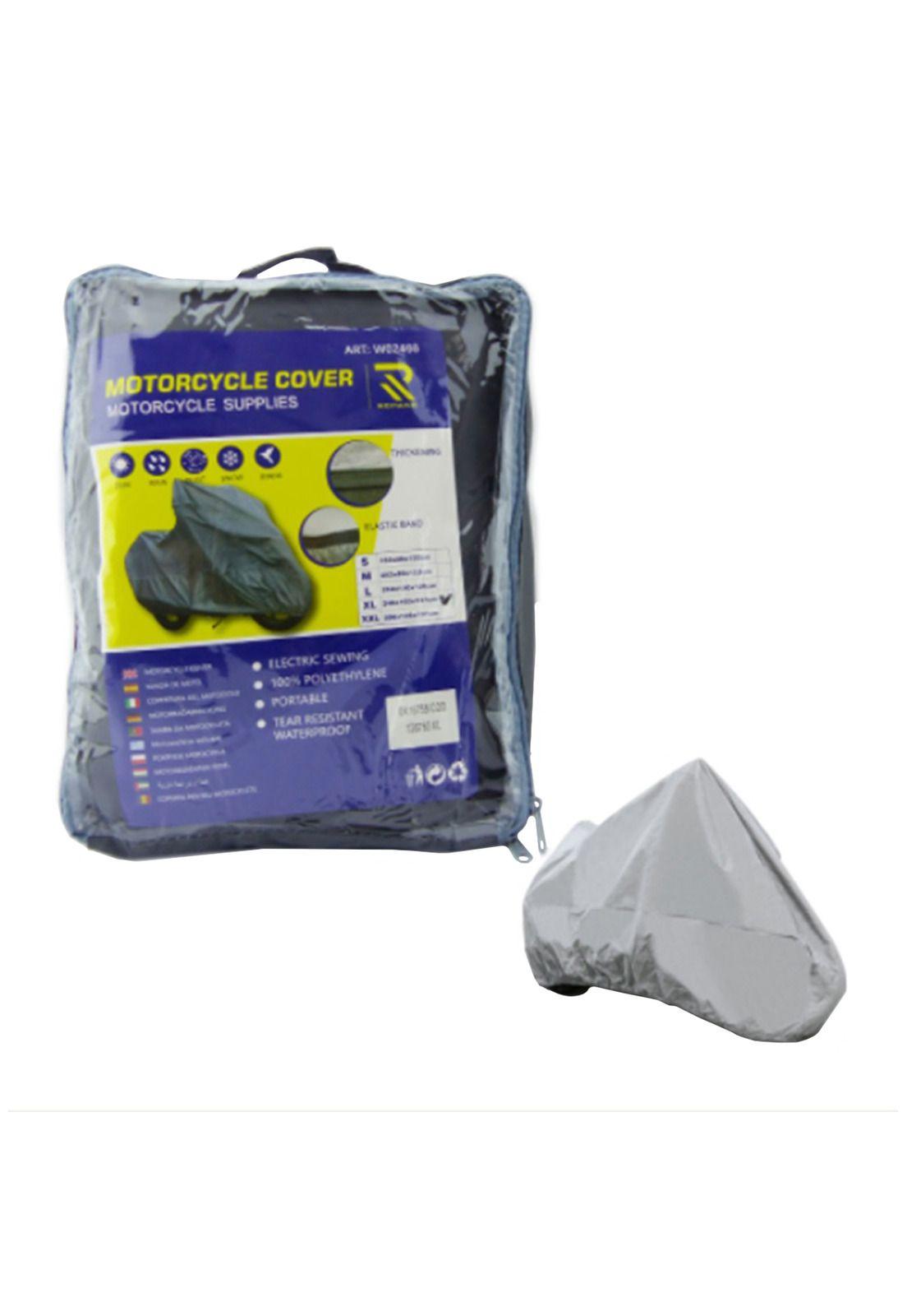 Funda Carpa Protectora Impermeable Motos 240 CM x 140 CM-2