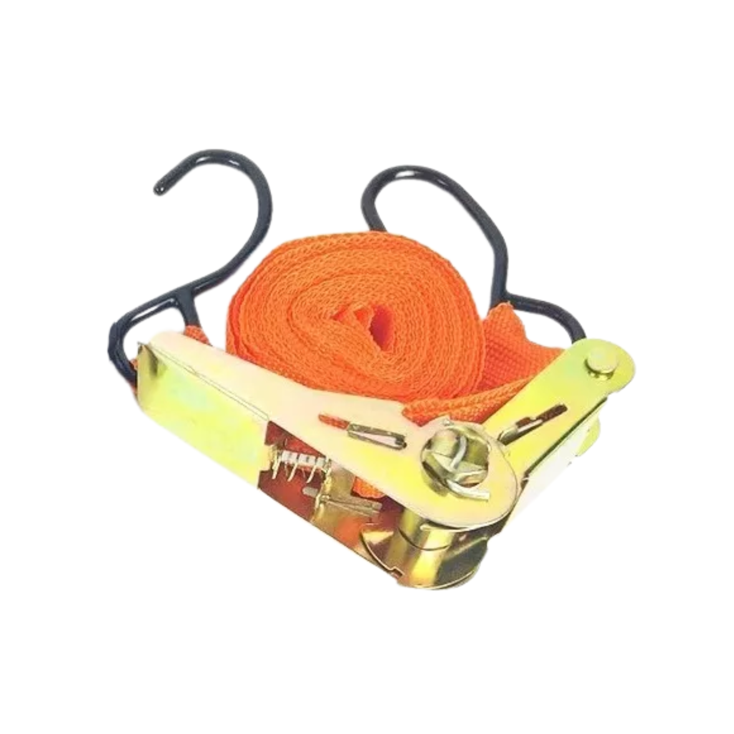 Set 4 Eslinga Correa Plana Correa Amarre 4Mx2.5 CM Rojo-2