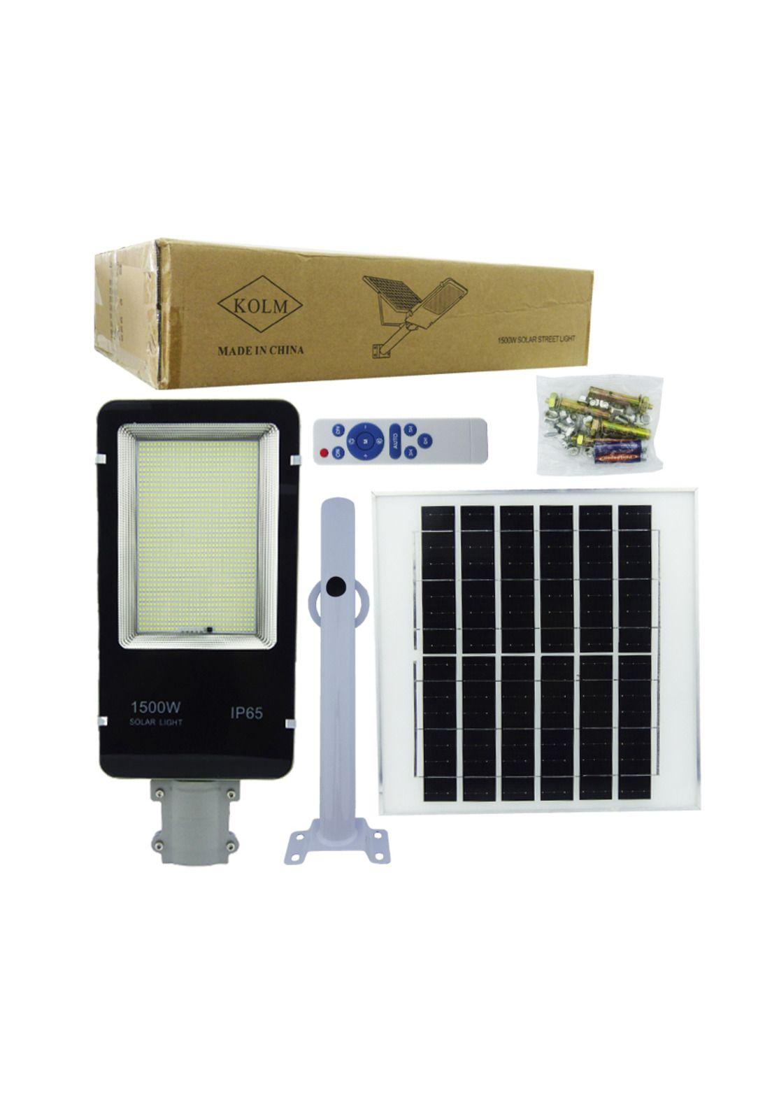 Foco Brazo Solar 1500 W 1216 LED Placa Metal Control-3