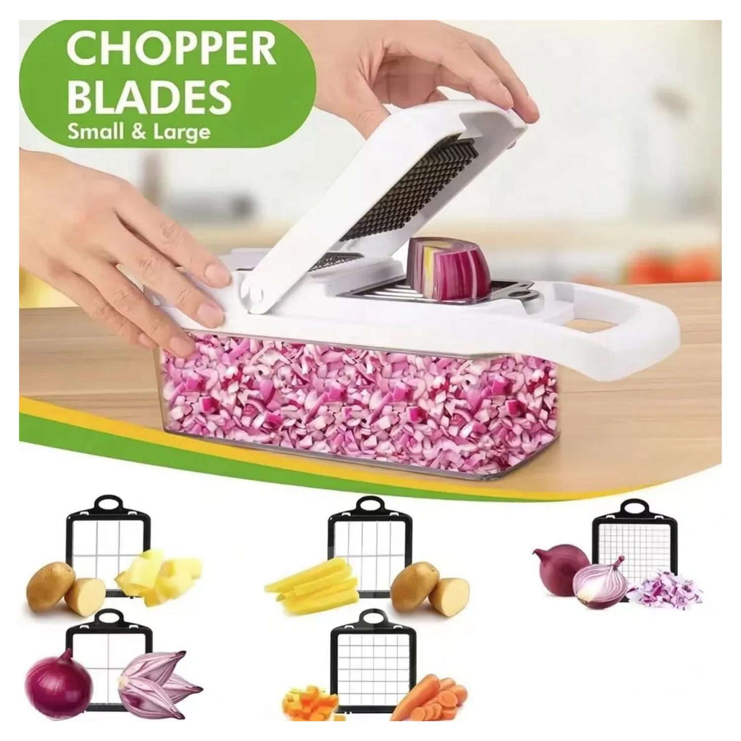 Picador Cortador Verdura Multifuncional 26 En 1-2