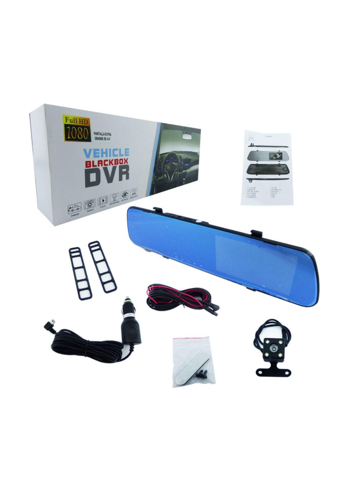 Espejo Retrovisor Auto Cámara Retroceso Cámara DVR 4.6-3