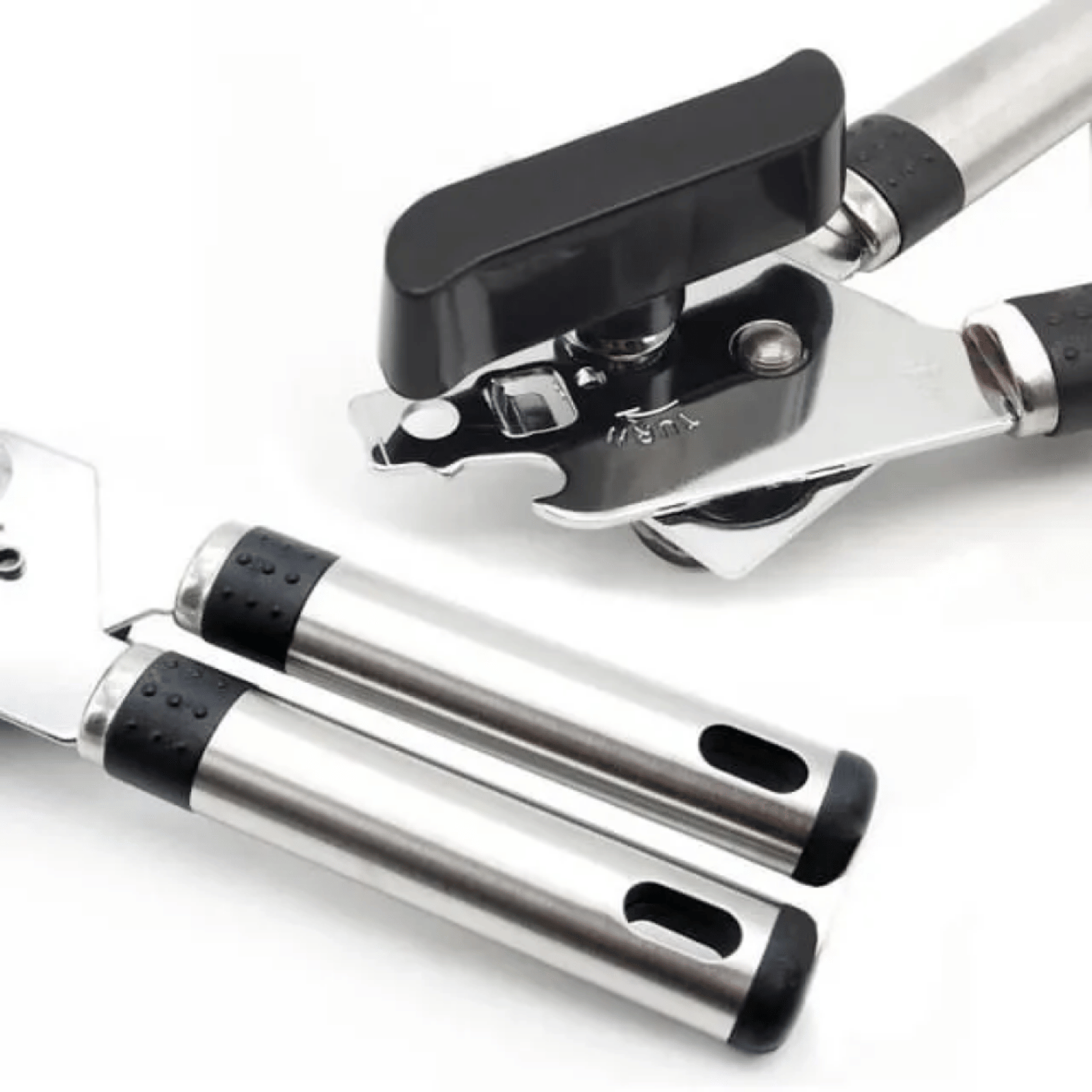 Abridor Latas Manual Acero Inoxidable 19x4,8 CM-3