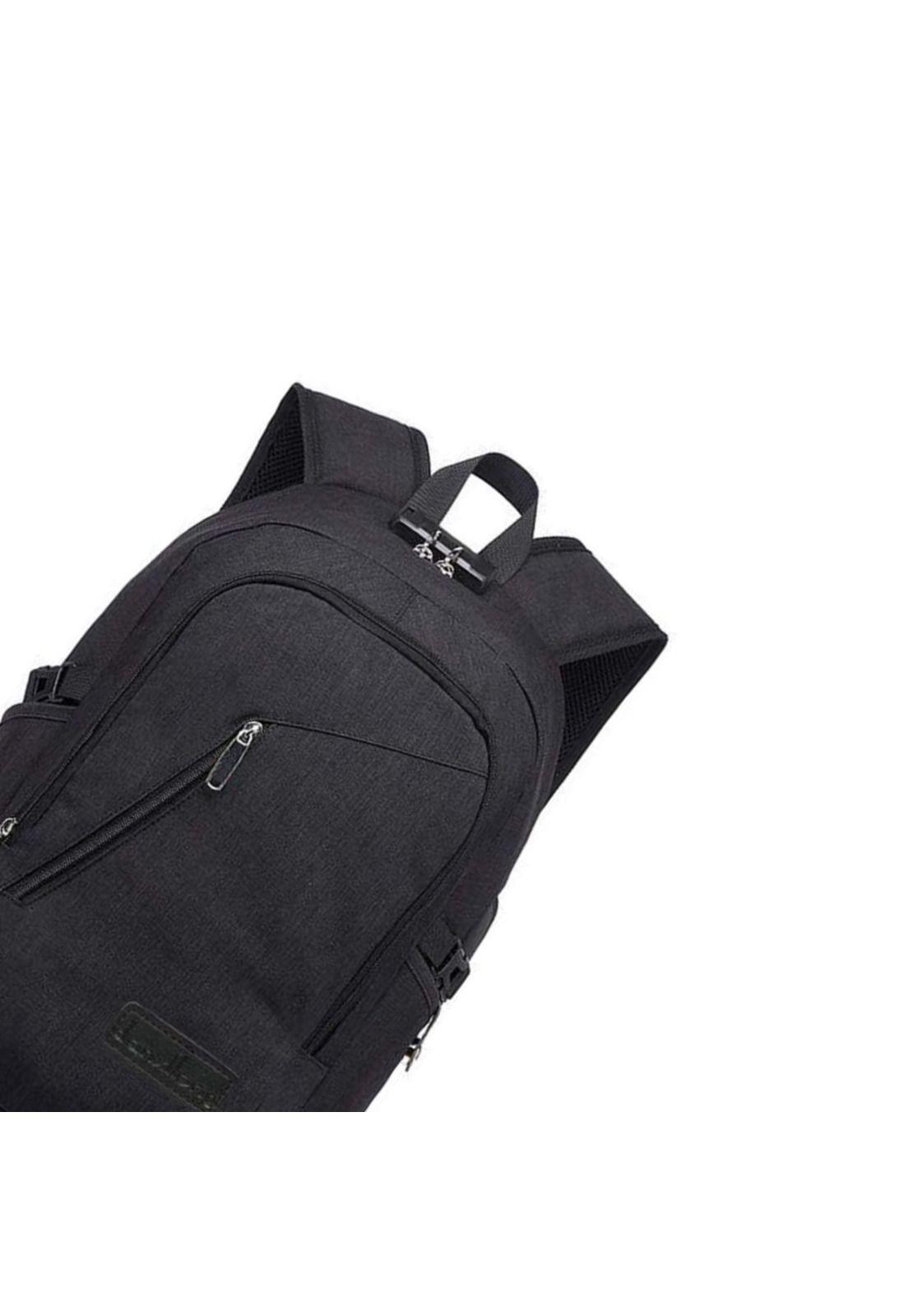 Mochila Antirrobo 30 LT Cable USB Negro-2