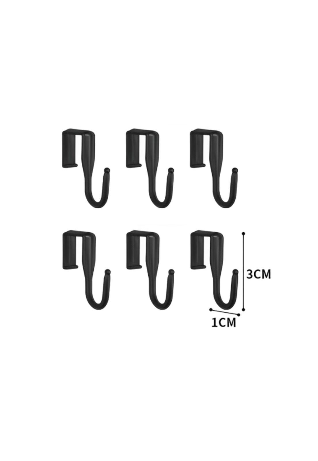 Estante Repisa Rack Extendible Microondas Cocina Gancho Negro-3