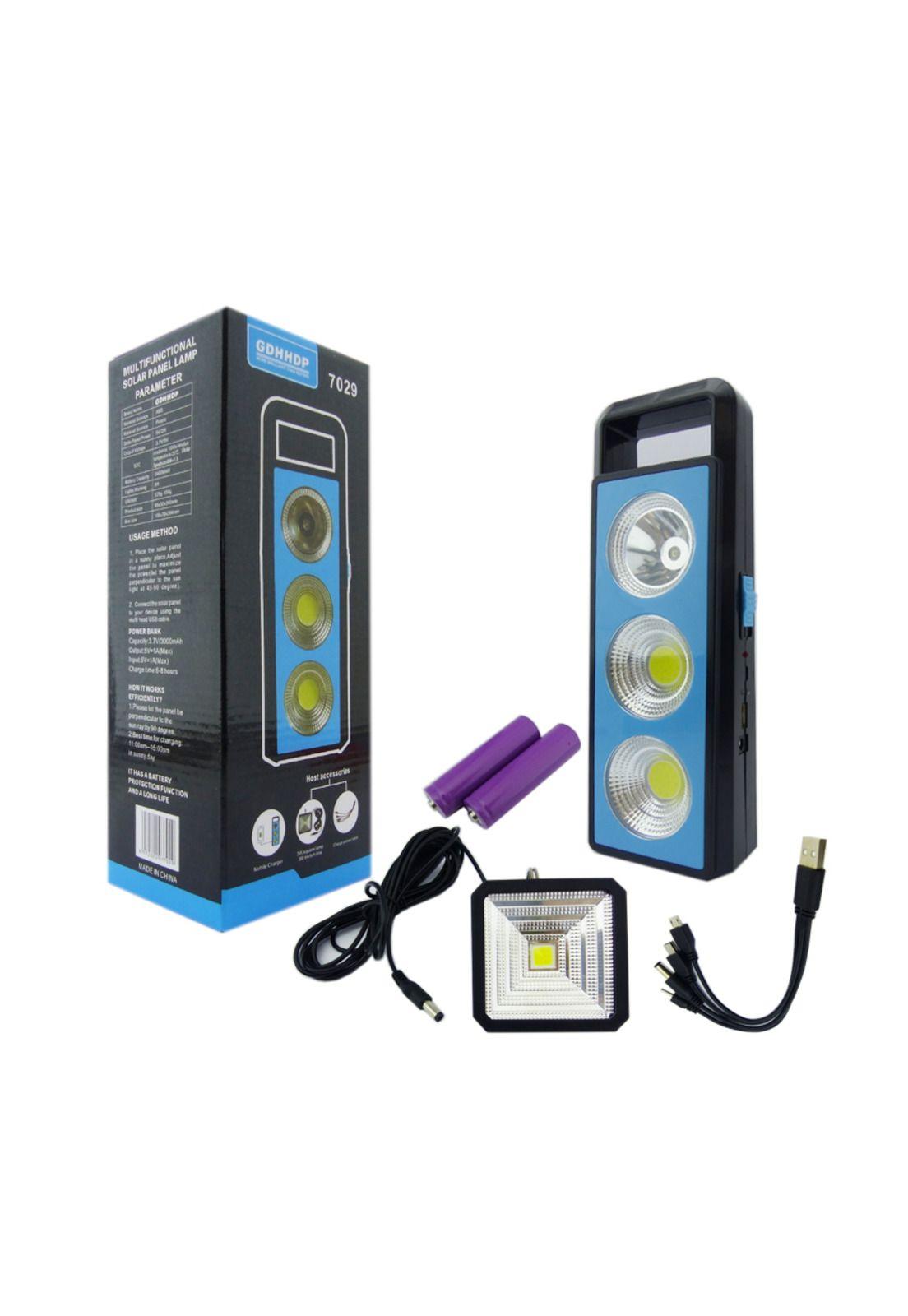 Kit Solar Portátil Accesorios Recargable-3