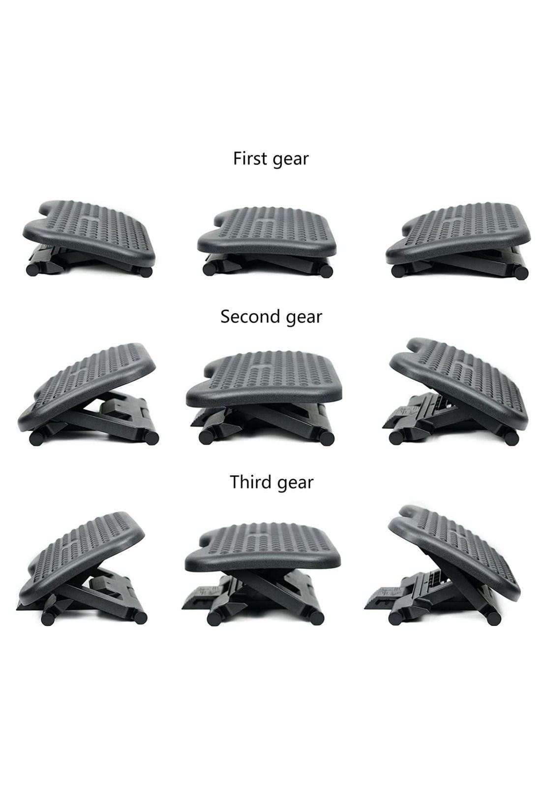 Reposa Apoya Pies Ajustable Ergonómico Relax Trabajo-4
