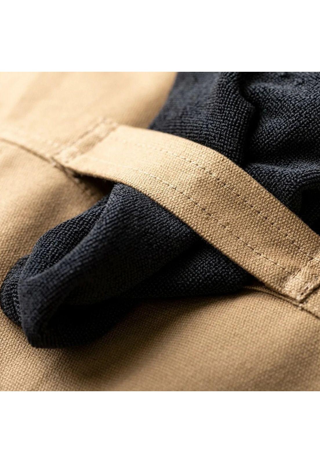 Delantal Pechera 100% Algodón Vurcex Khaki-2