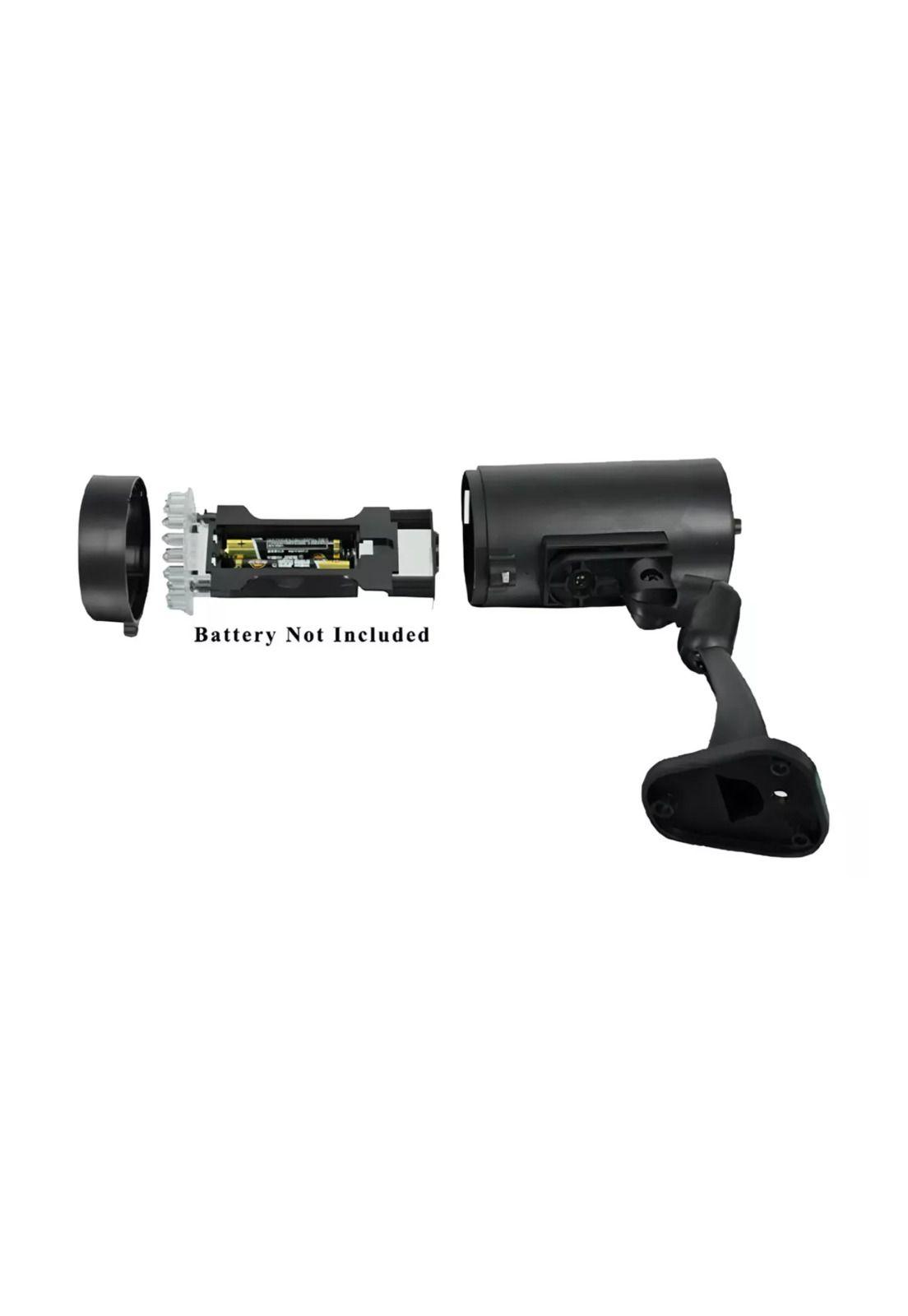 Cámara Seguridad Falsa LED Negra-3