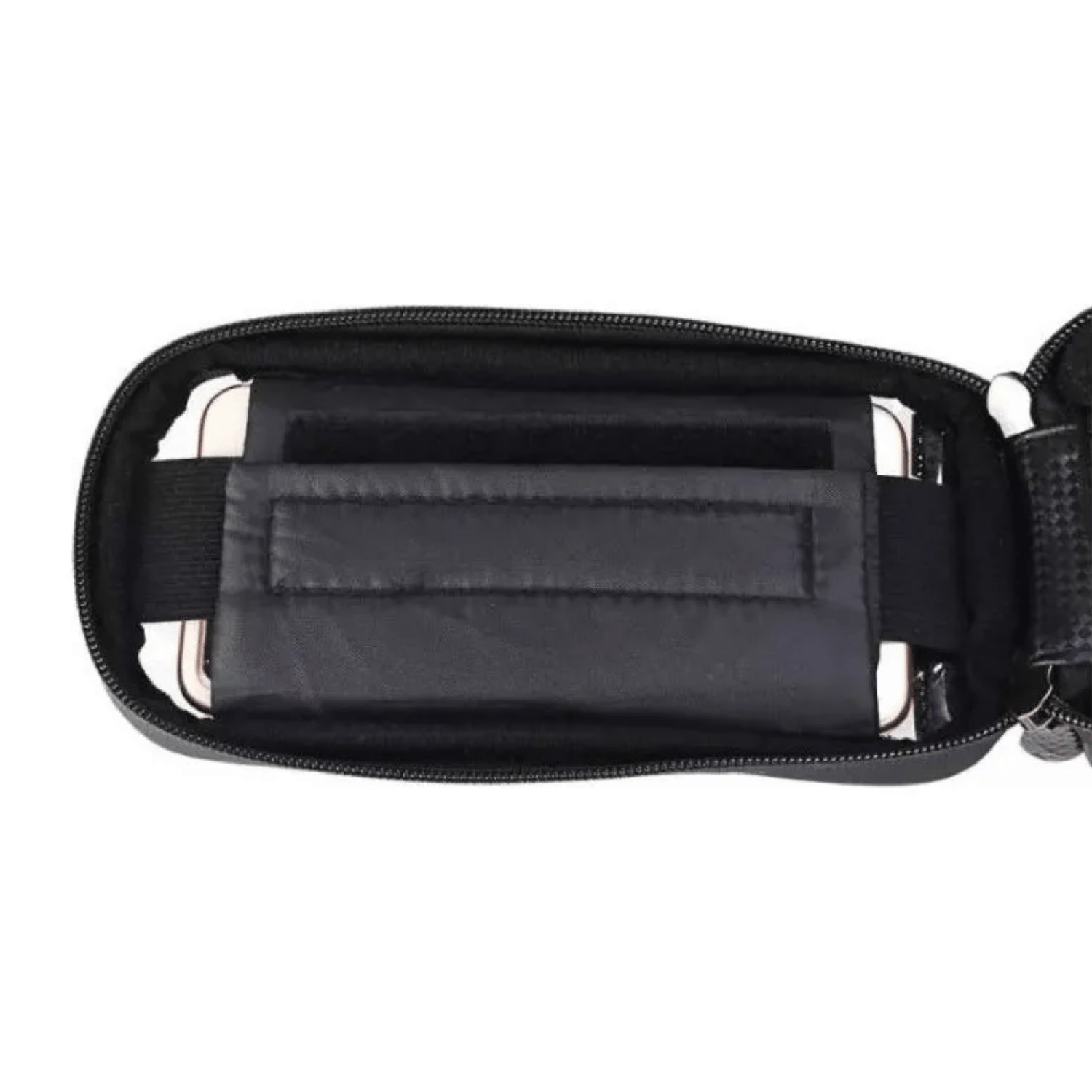 Bolso Bicicleta Porta Celular Impermeable Negro-2