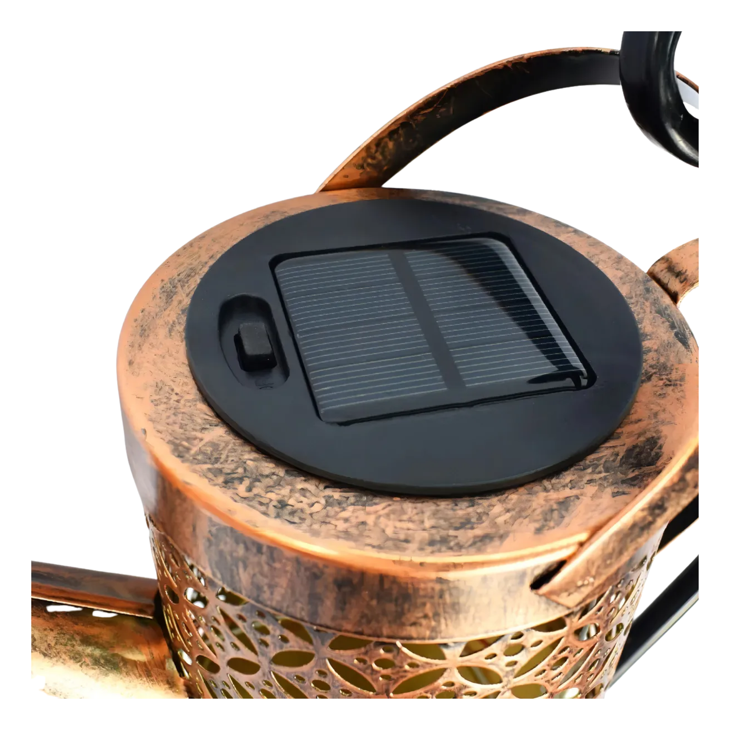 Regadera Solar LED Hueca Agua Impermeable-3