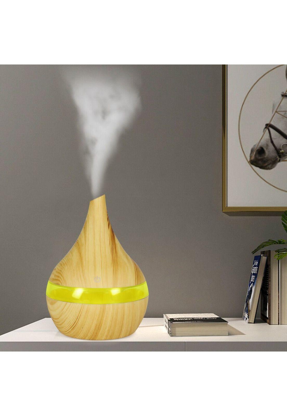 Humidificador Difusor Aroma Luz Café-5