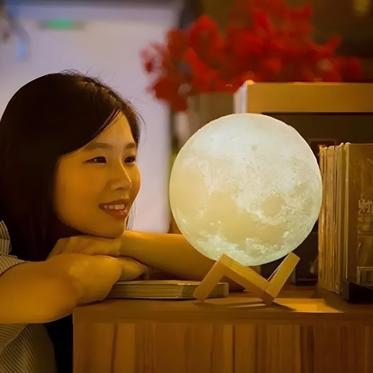 Lámpara Noche LED Luna Dormitorio-2