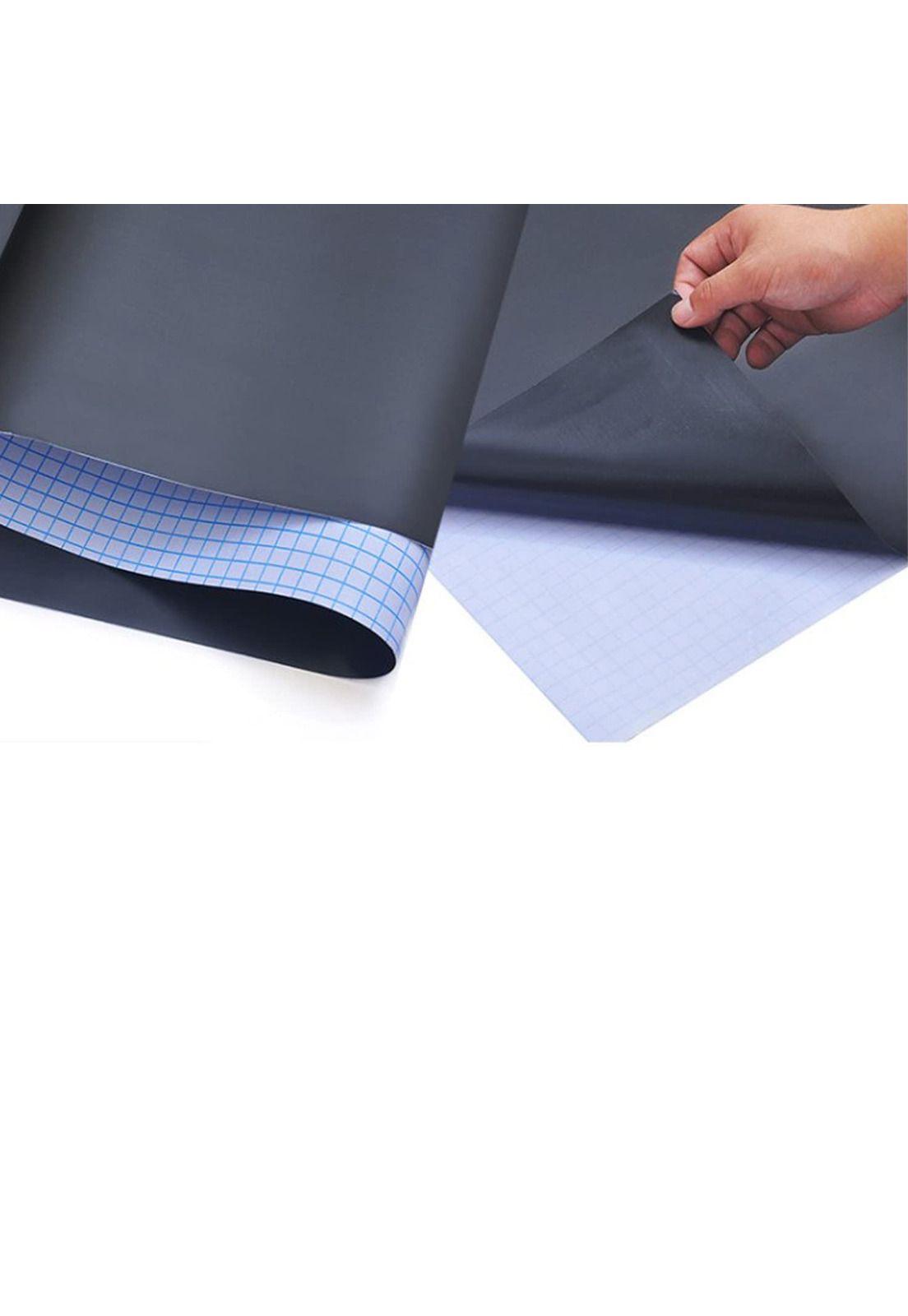 Pizarra Pared Adhesiva 200 CM x 45 CM Negra-2