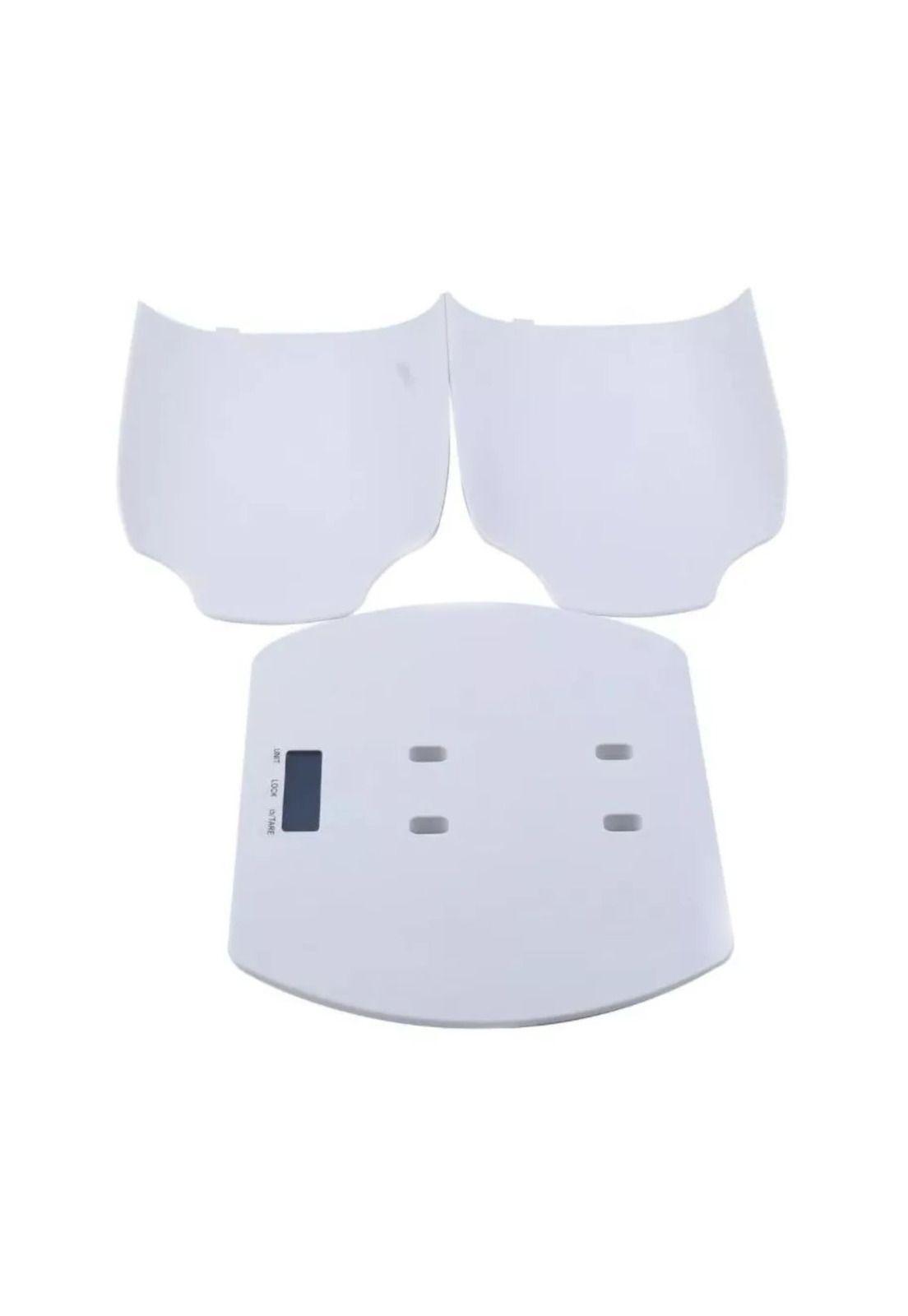 Balanza Inteligente Baño Bebe Digital Blanco-4