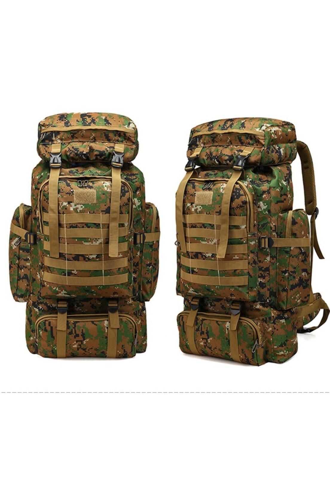 Mochila Táctica Camping Trekking Senderismo 80 L Jungla-2