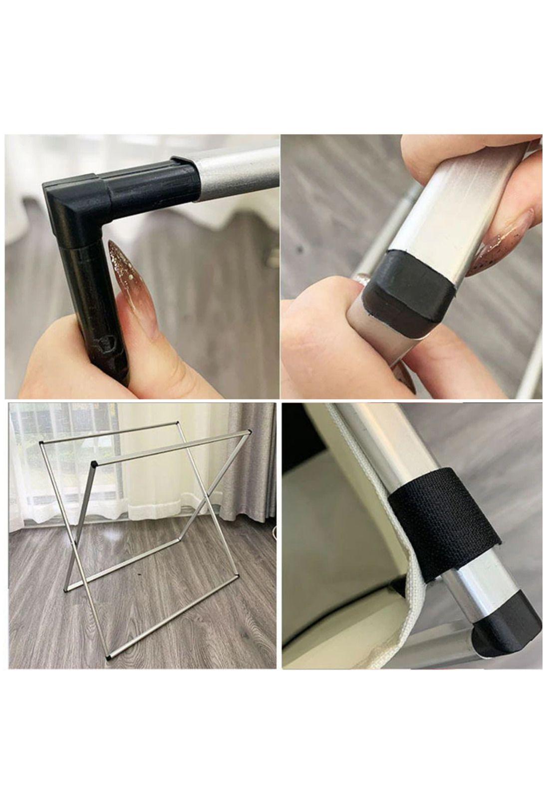 Canasto Cesta Organizador Ropa Plegable XL Negro-2
