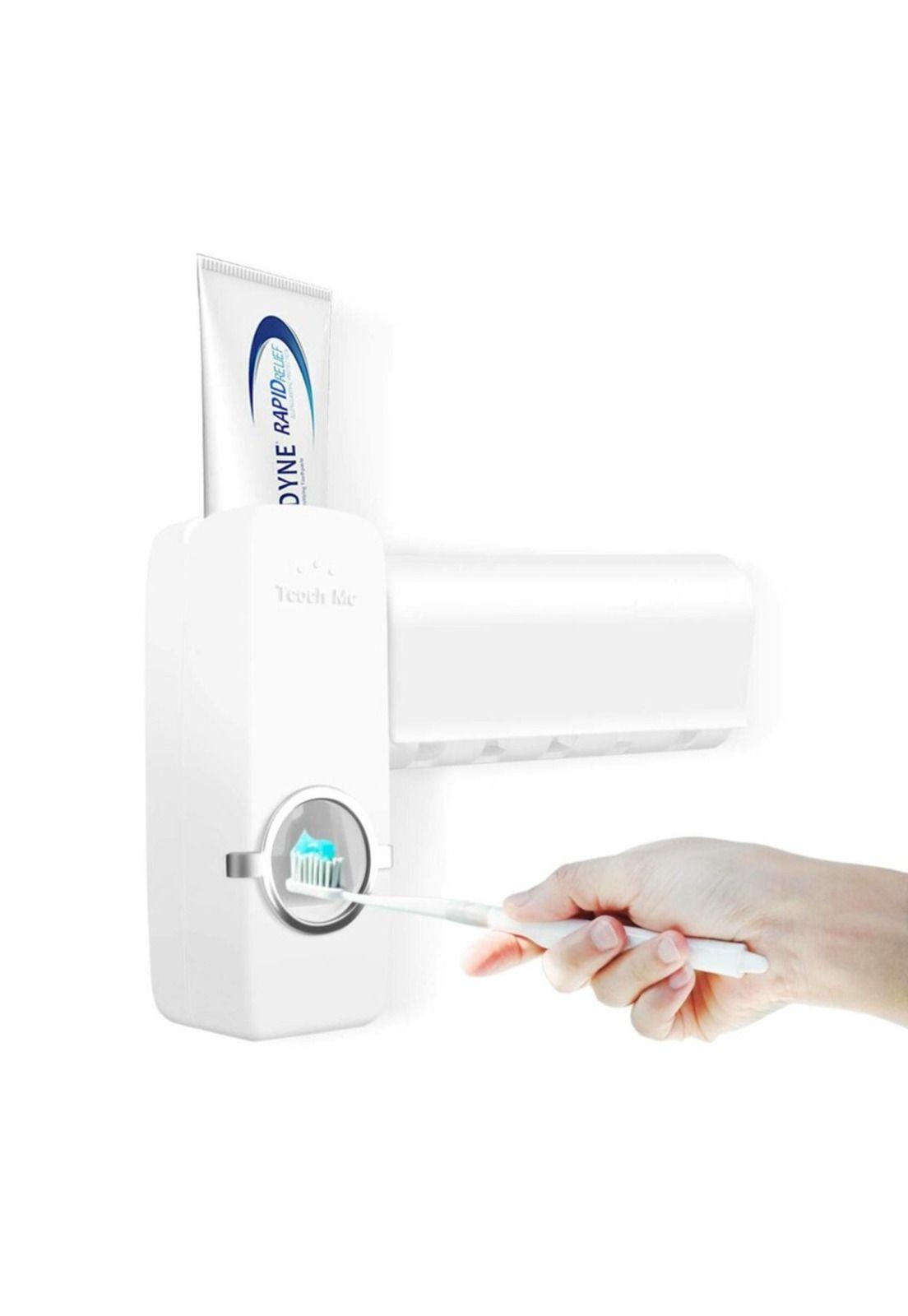 Dispensador Pasta Diente Dental Organizador Cepillos-2