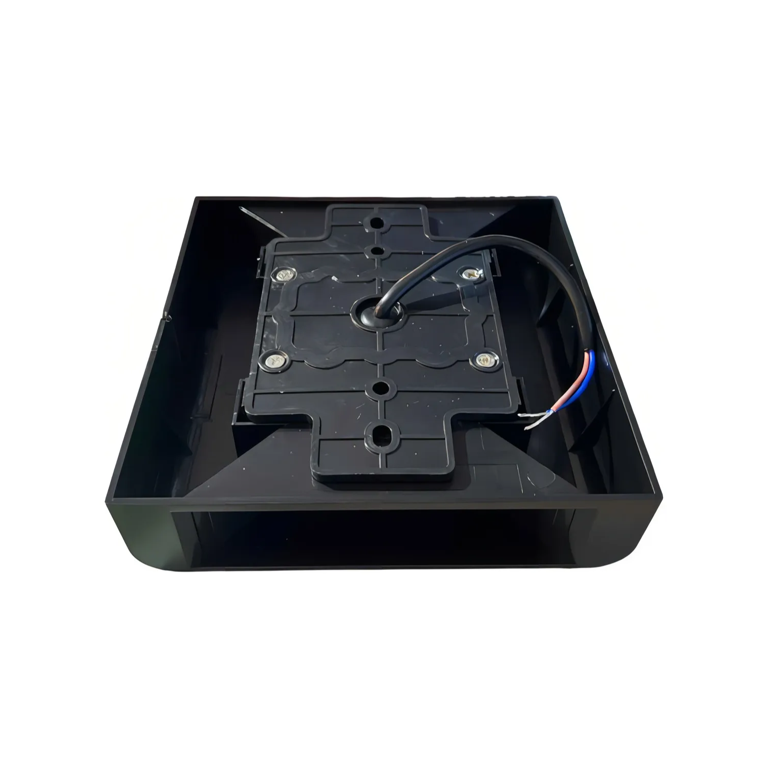 Foco LED Bidireccional Exterior Negro-2