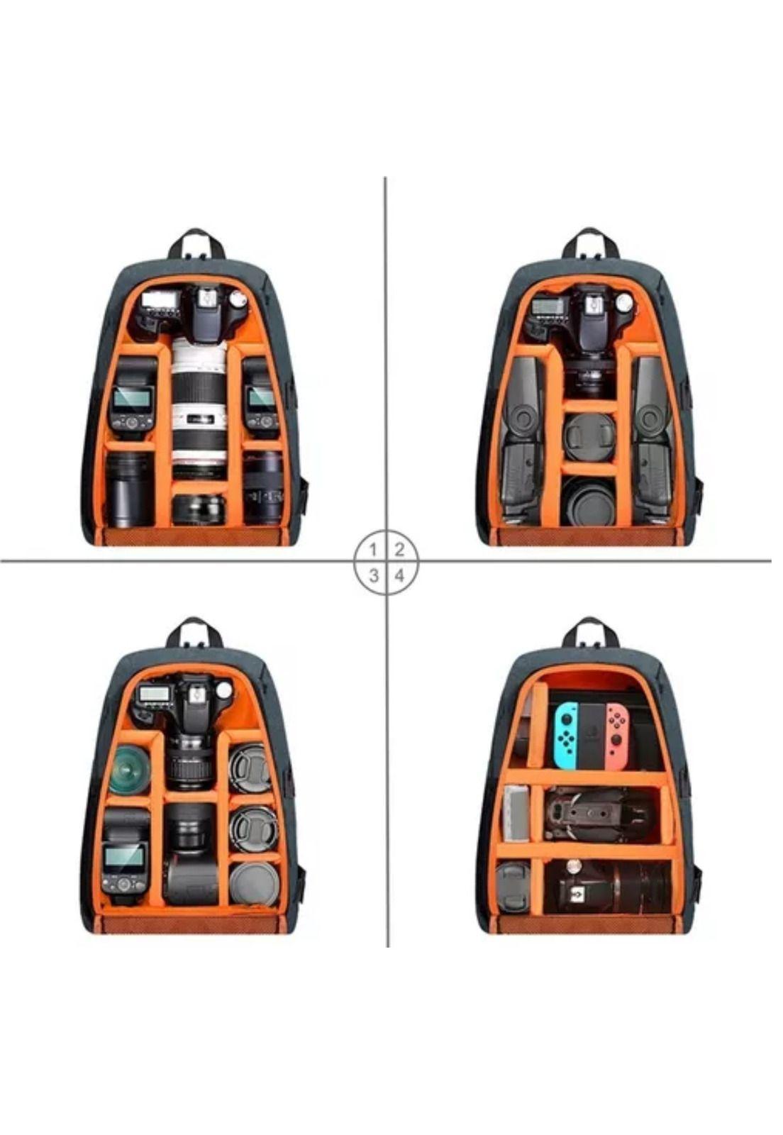 Mochila Porta Cámara Fotográfica Funda-8