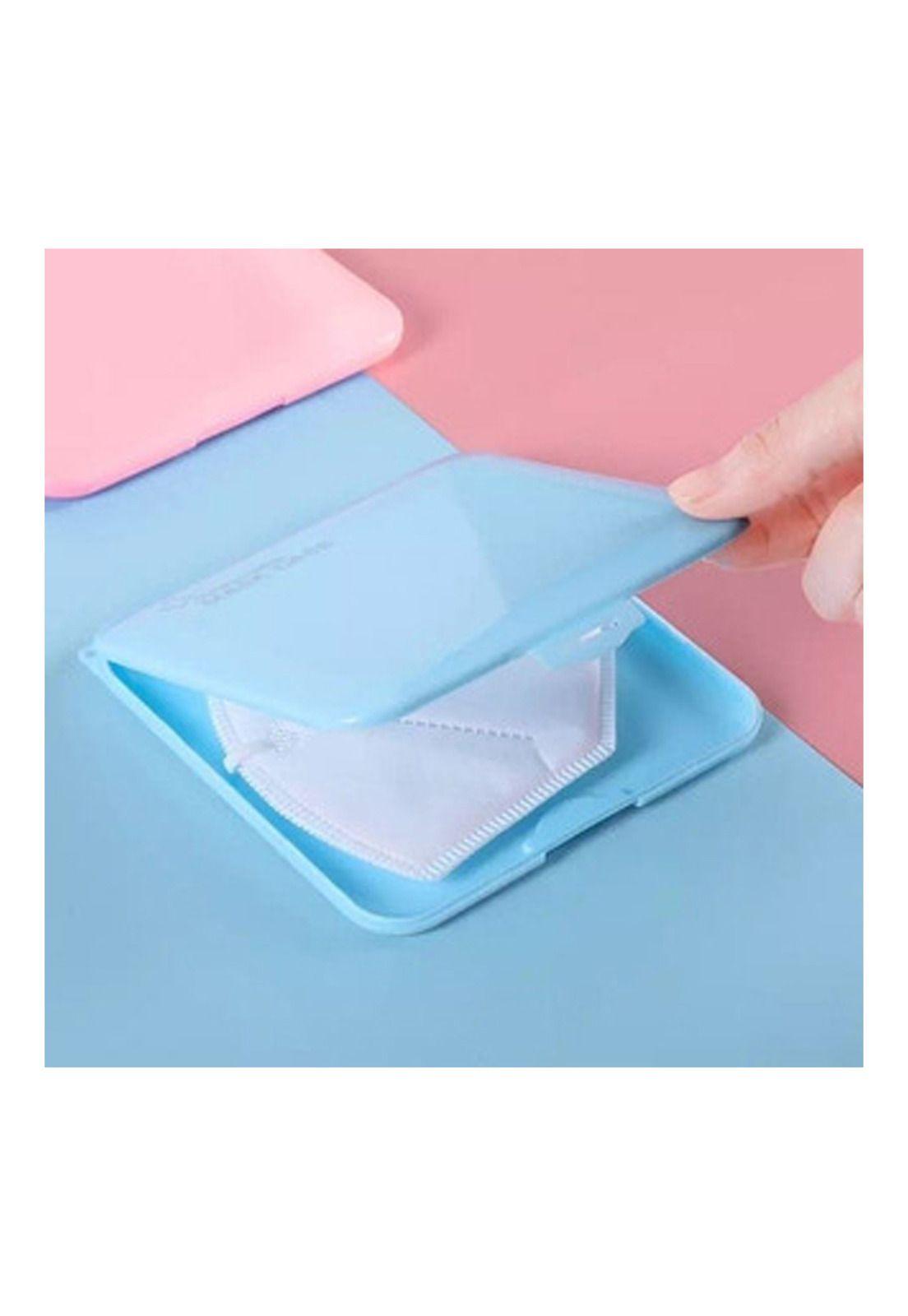 Estuche Porta Mascarilla KN-95 Celeste-4