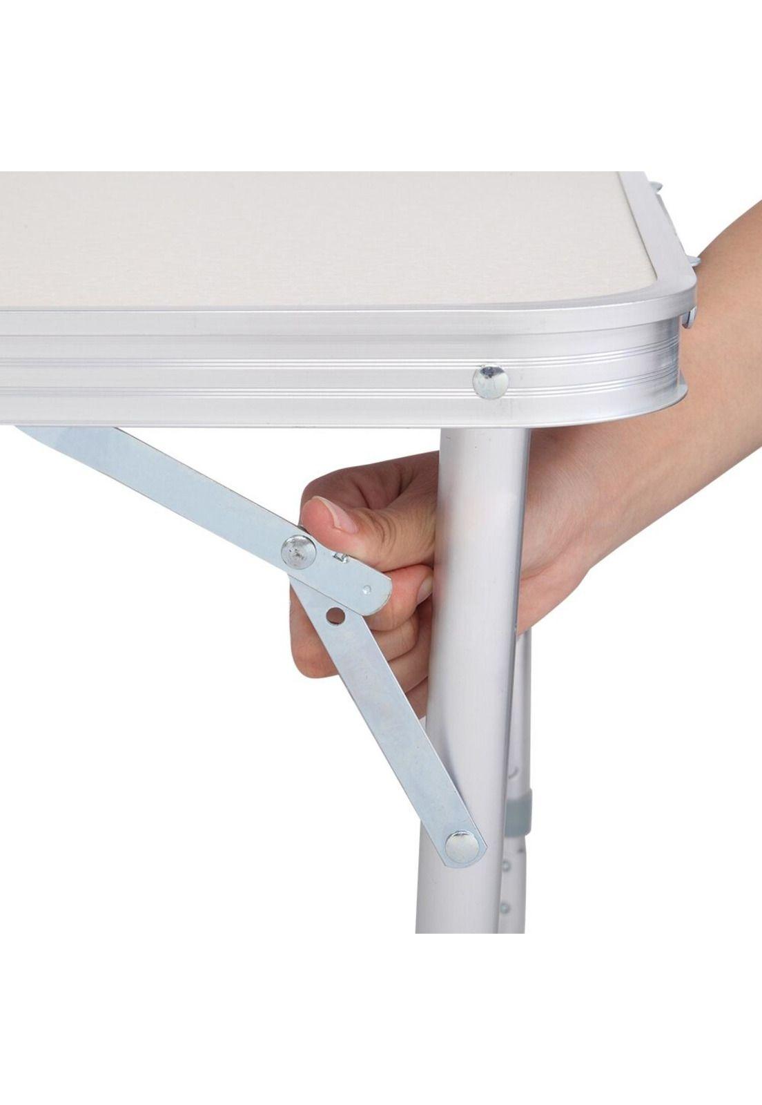 Mesa Camping Plegable Simple 120x60 CM 4 Sillas-4
