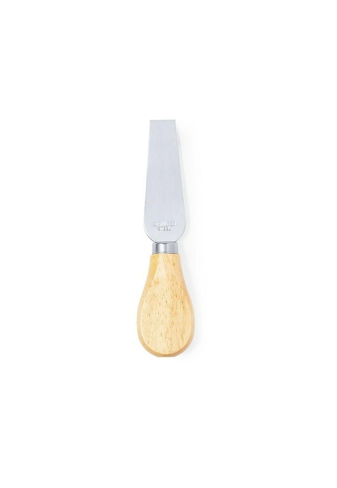 Set 4 Utensilios Queso Acero Madera Koet-6
