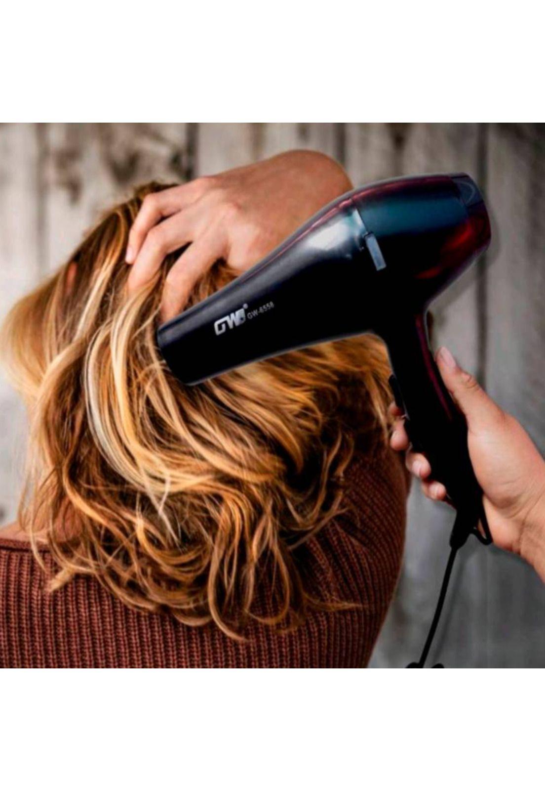 Secador Cabello de Profesional 3000 W Negro-4