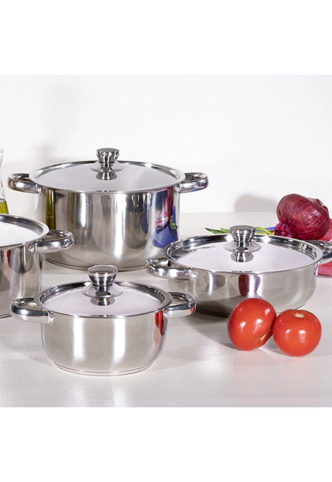 Juego Batería 8 Piezas Acero inoxidable-3