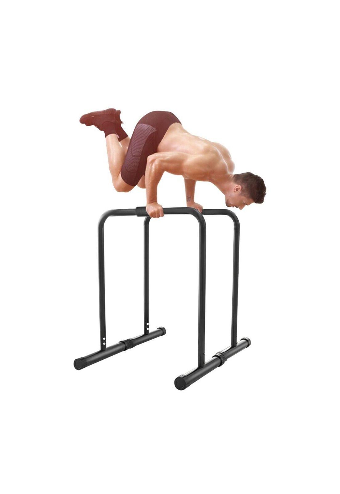 Barras Paralelas Calistenia Ajustables 78-90 CM-0