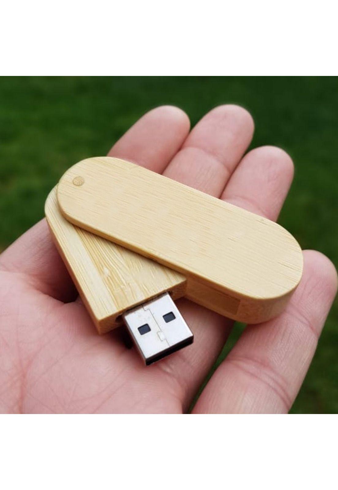 Pendrive Giratorio Bambú 16 GB-3