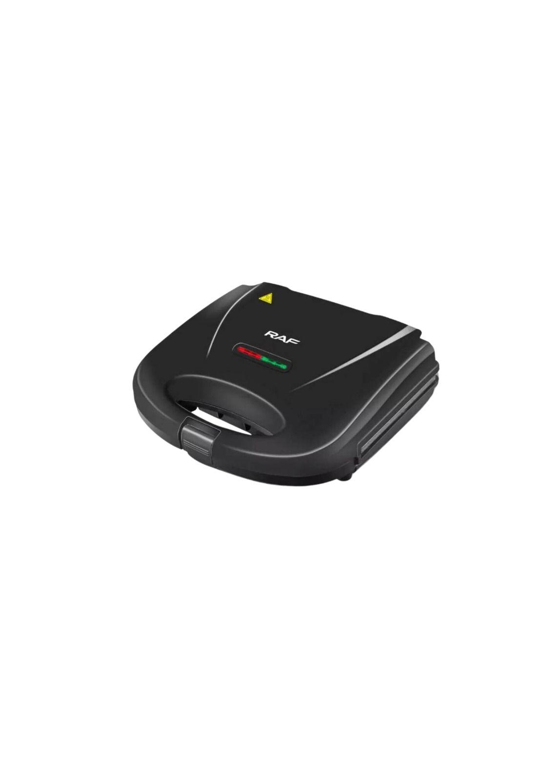 Maquina Plancha Tostadora Sandwichera Eléctrica 850 Watt Negro-3