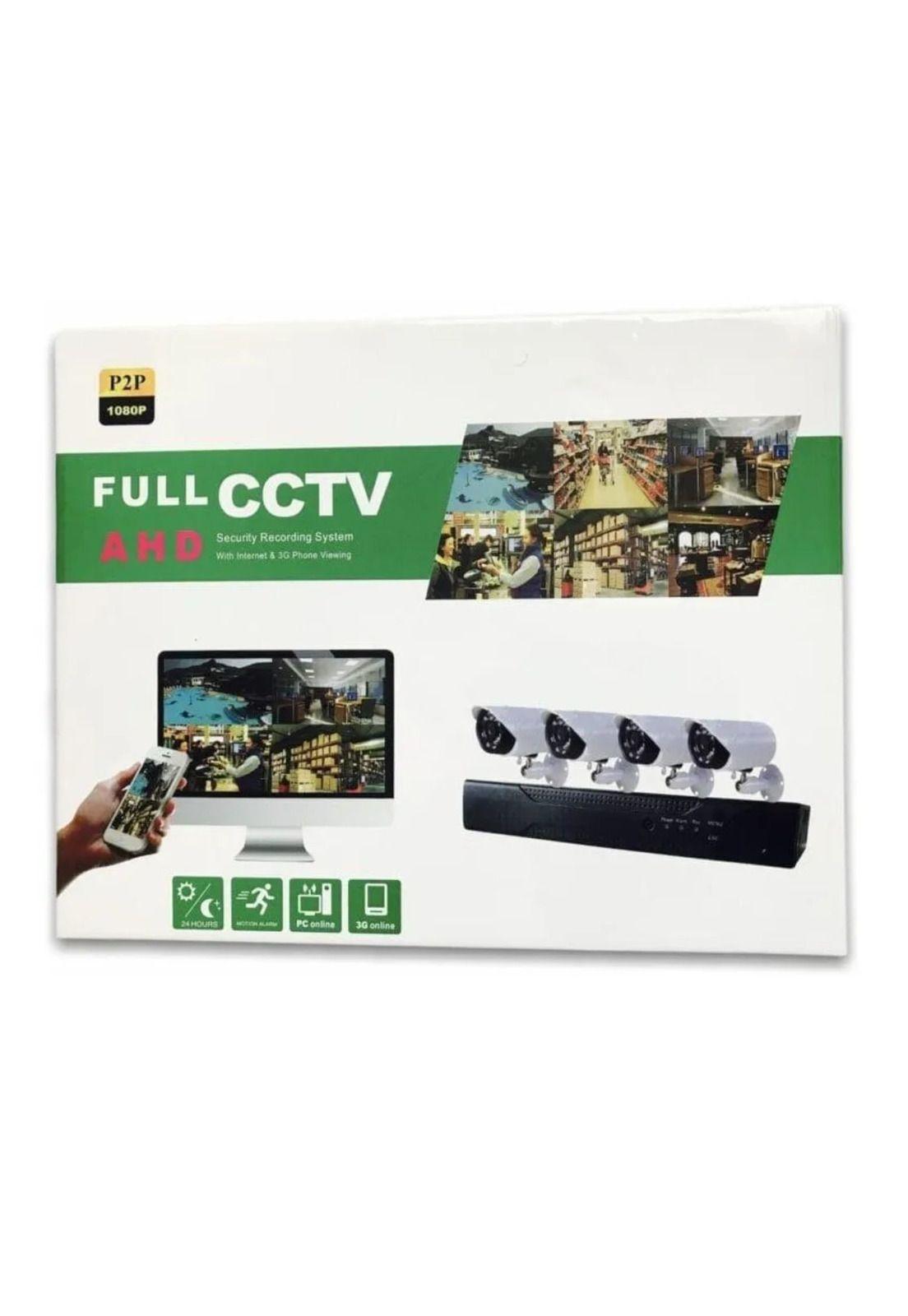 Kit CCTV 4 Cámaras Seguridad DVR 1080p Full HD-3