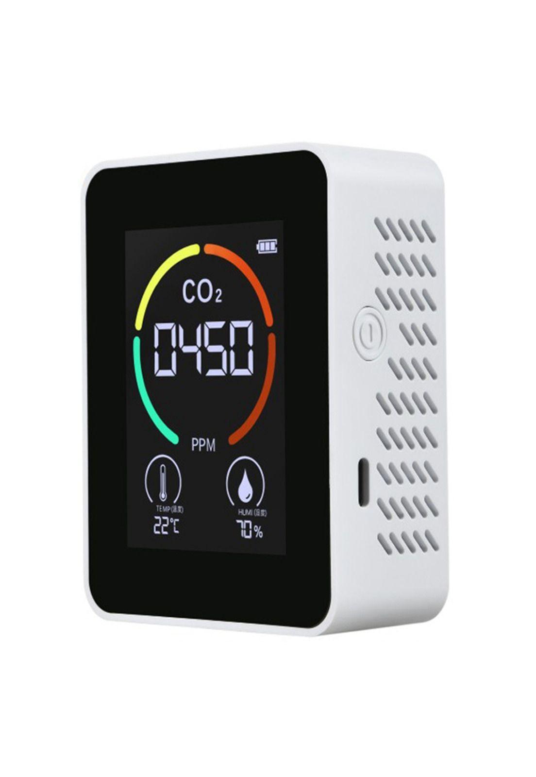 Monitor Calidad Del Aire Co2 Detector Dióxido Carbono USB-0
