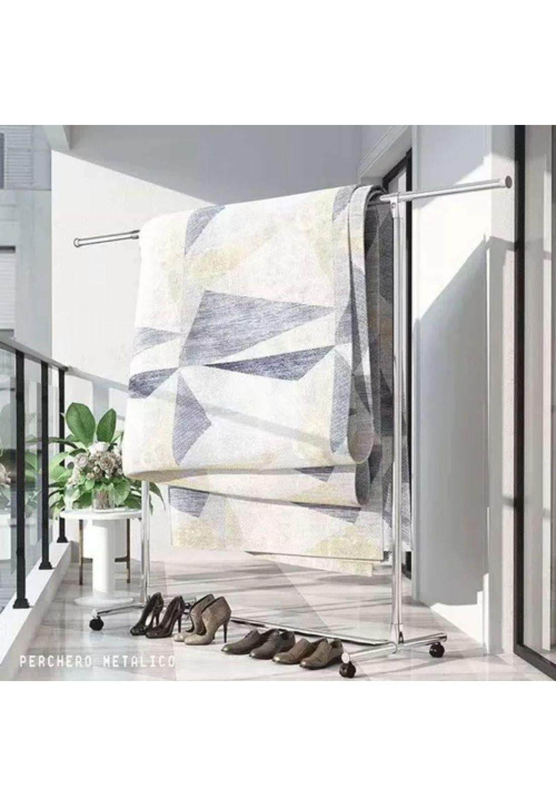 Tendedero Colgador Ropa Zapatero 120x130x50 CM-4