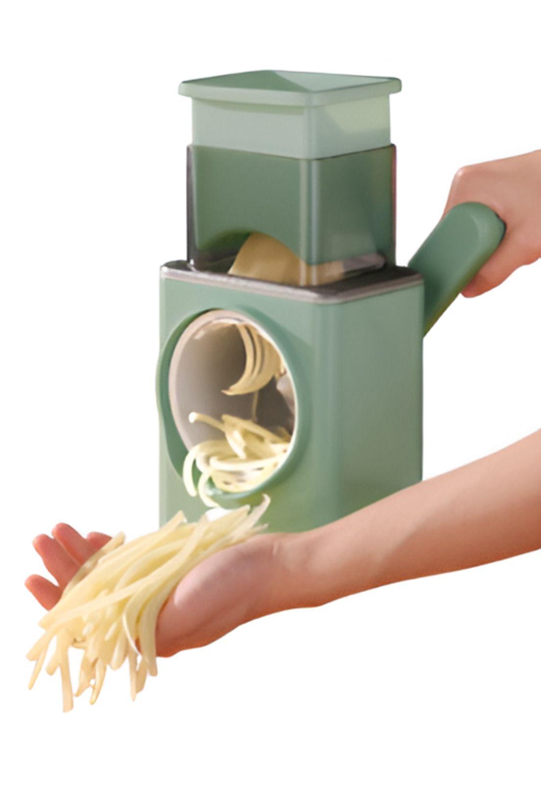 Picador Procesador Verduras Manual Verde 32x11 CM-2