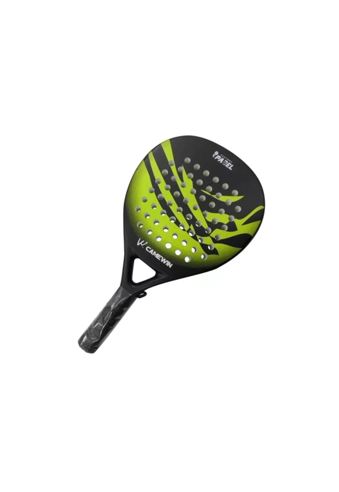 Pala Pádel Híbrido Carbón Fibra 38 MM + Bolso Deporte Verde-3