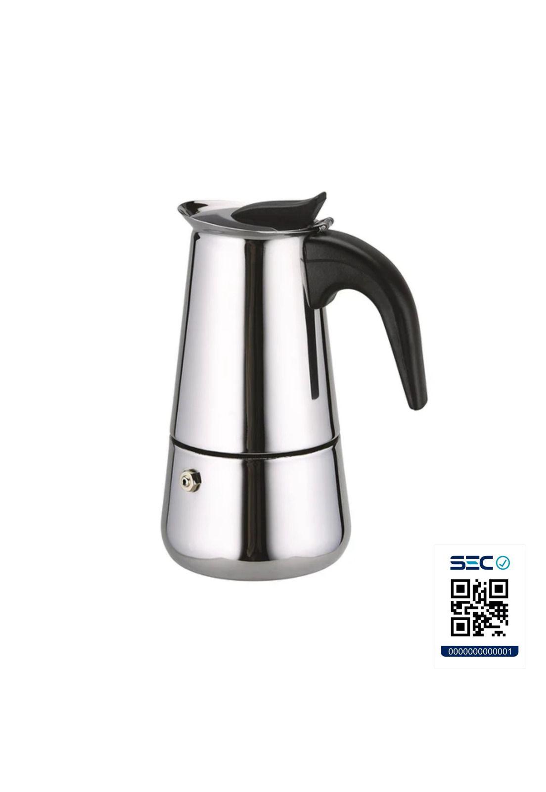 Cafetera Italiana Acero Inoxidable 9 Tazas 450 ML-6