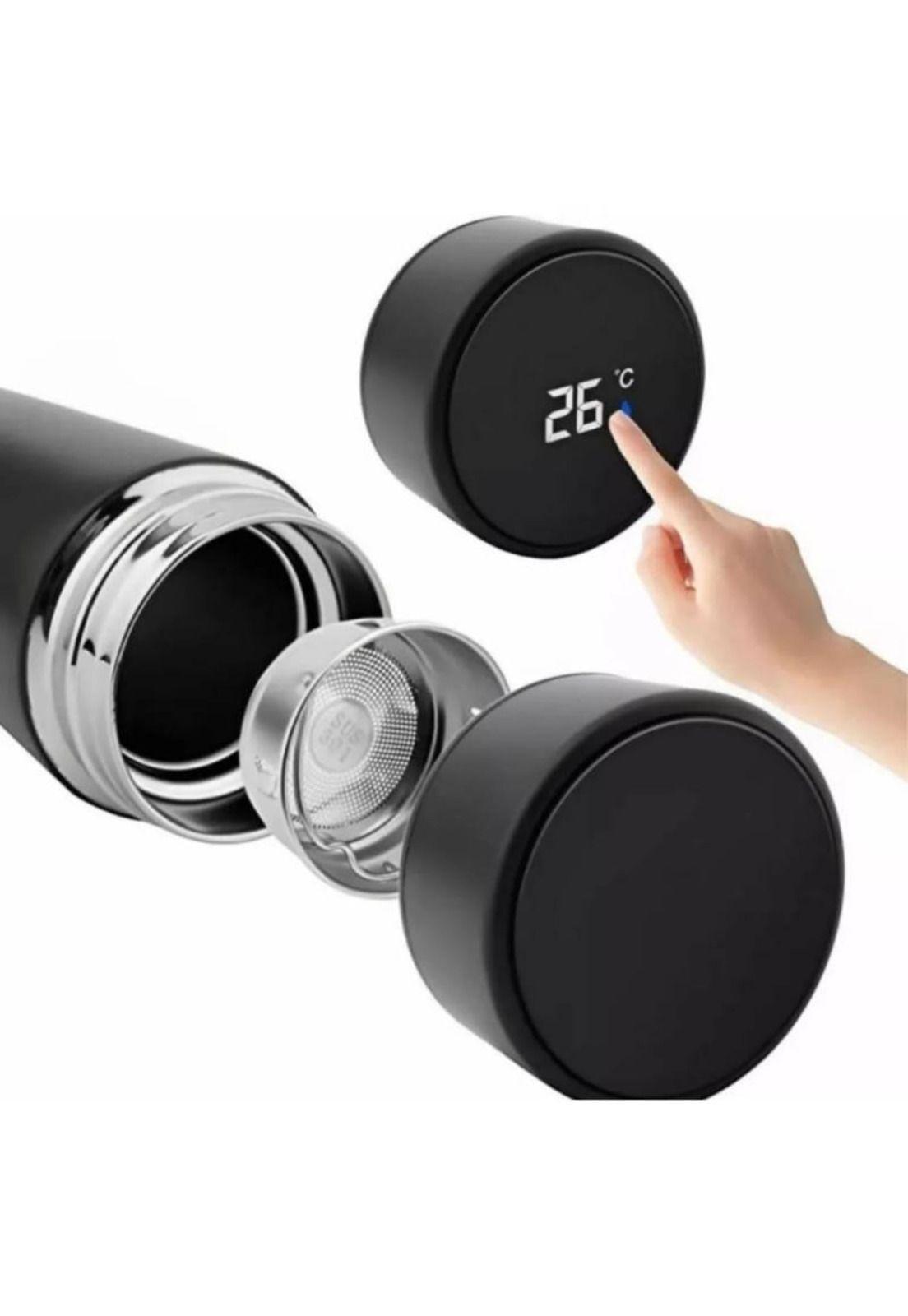 Taza Termo Inteligente Digital Táctil LED Temperatura-3