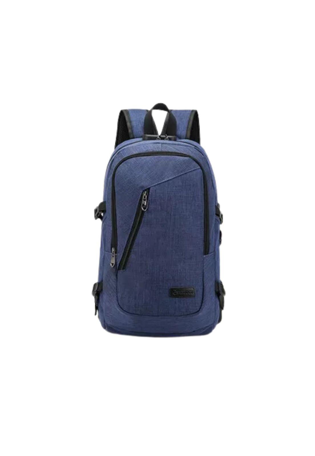 Mochila Antirrobo 30 LT Cable USB Azul-0