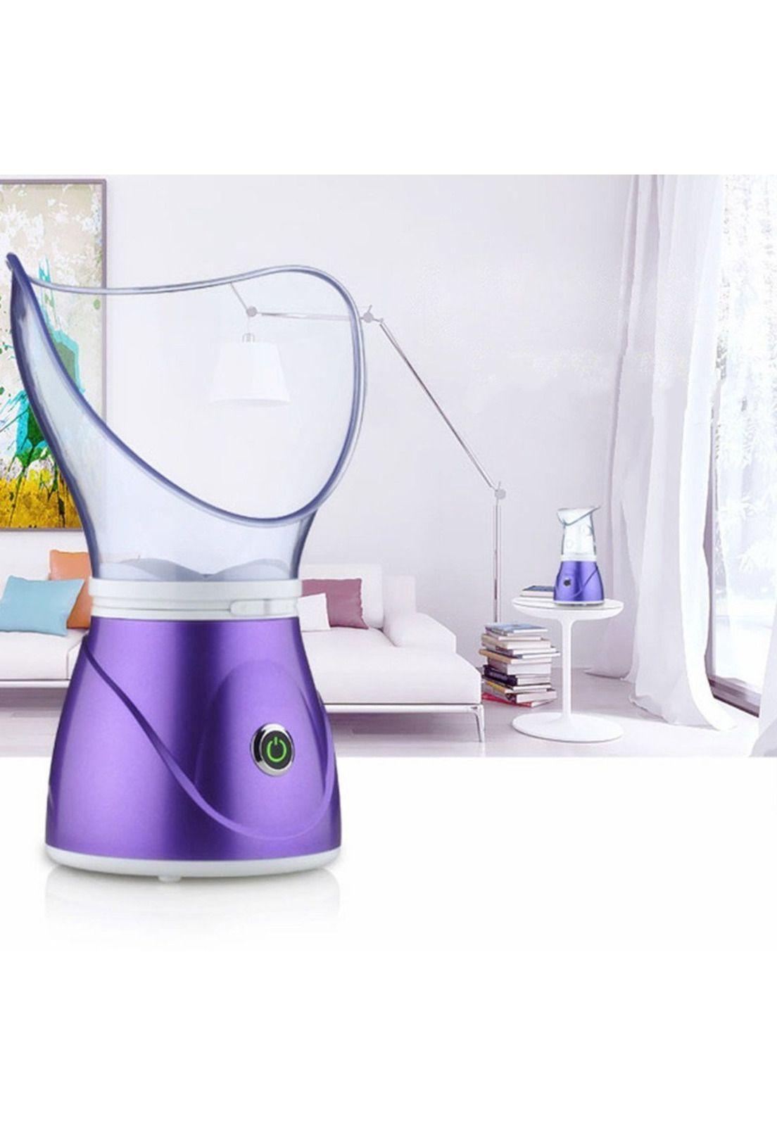 Sauna Facial Profesional Inhalador Vapor Spa Vaporizador Morado-5