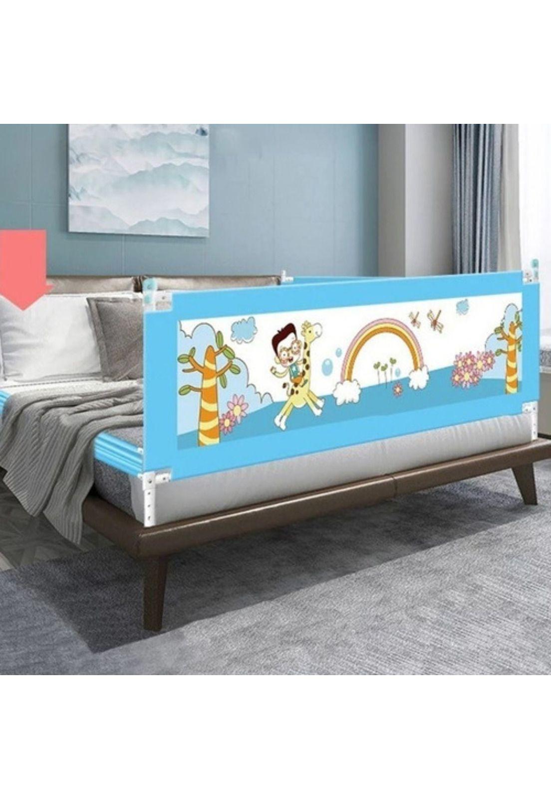 Baranda Cama Seguridad Bebe Plegable 150x82 CM-4